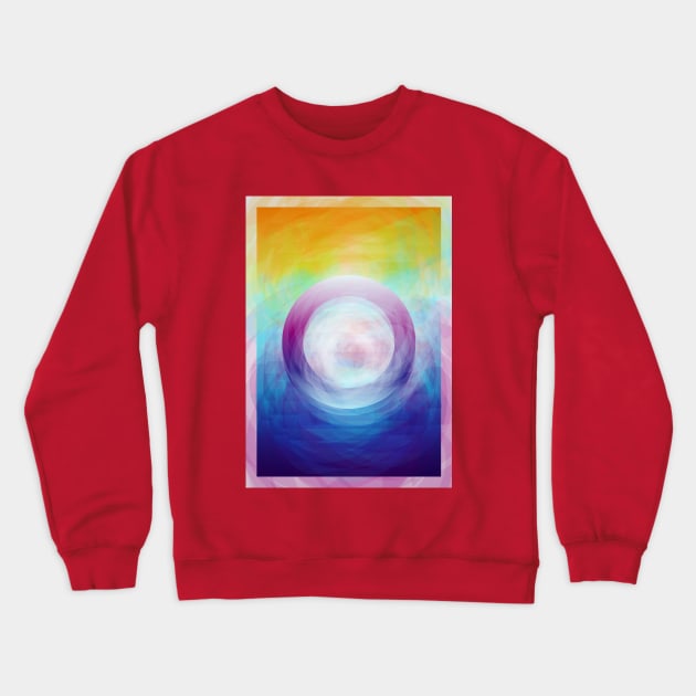 abstract circle Crewneck Sweatshirt by 916art